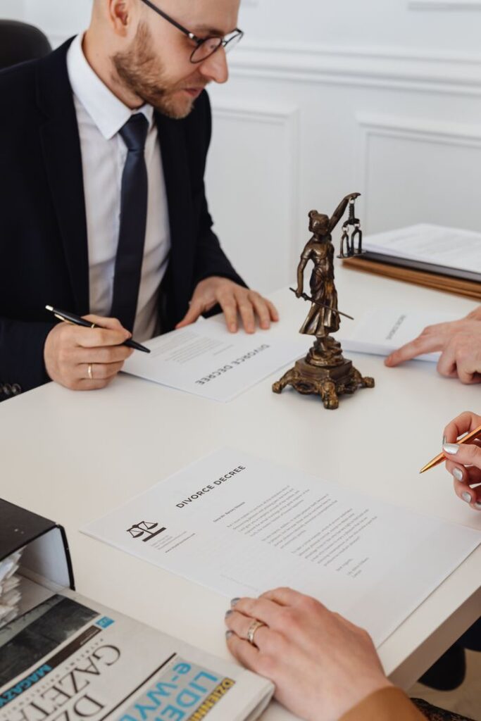 Professional drafting and registration of ante nuptial agreements and notarial bonds.